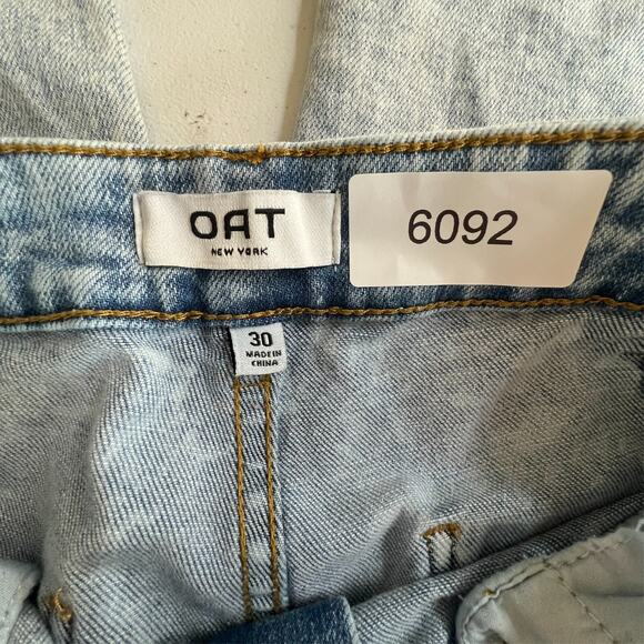 Oat New York Jeans Women's Size 30 Wide Leg High Rise Baggy Pants Skater Y2K - Picture 9 of 11